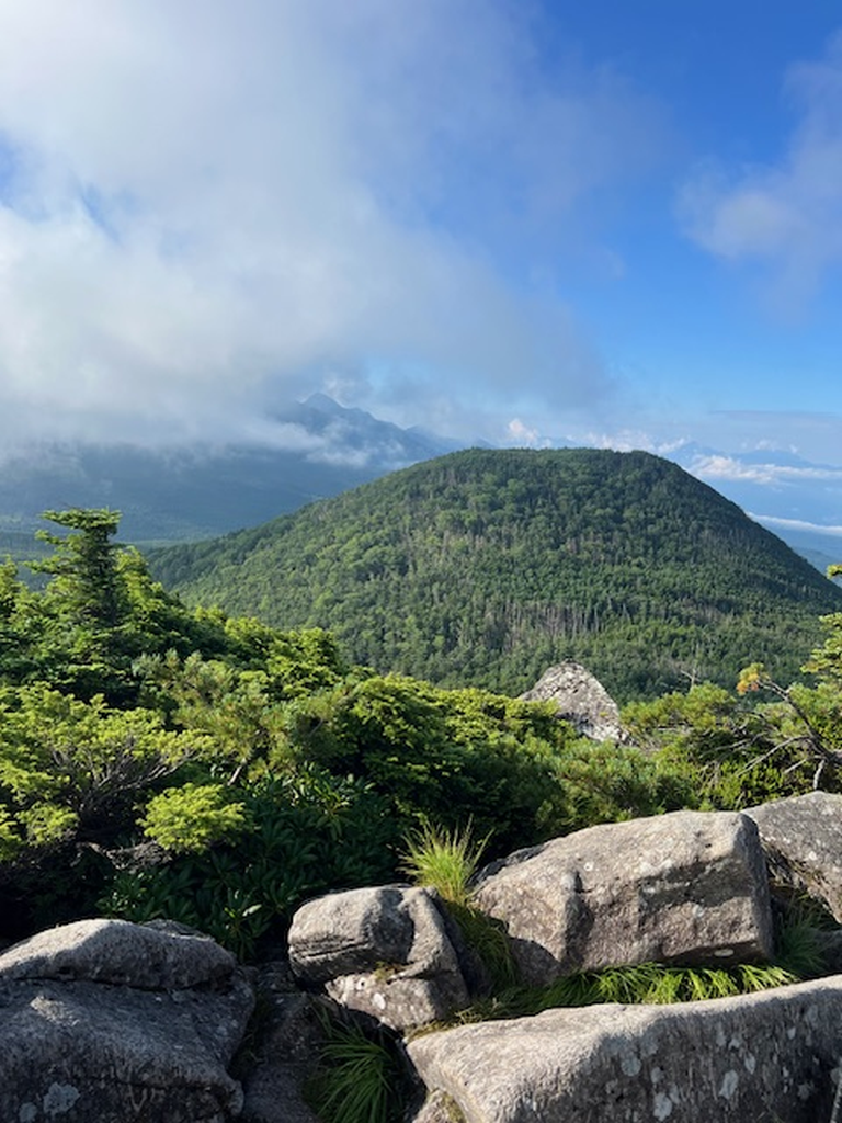 縞枯山からの景色2