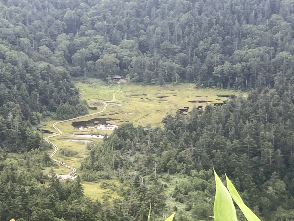 四十八池が見えます