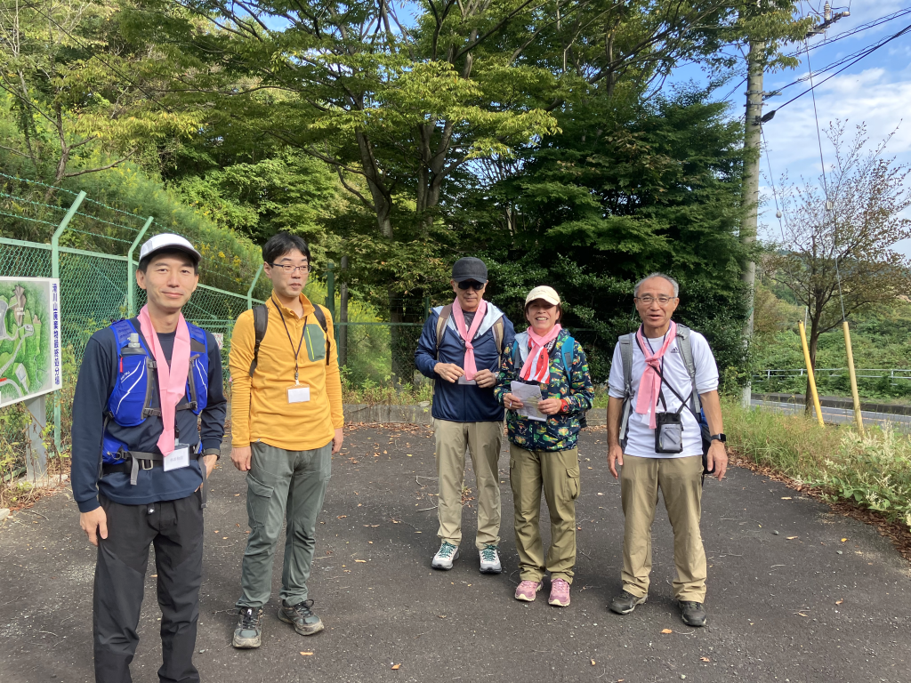 みなさん、登山準備完了