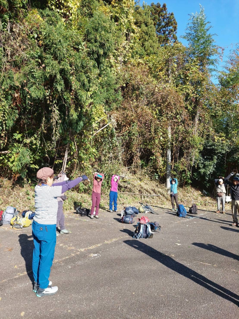 まずは、準備体操！